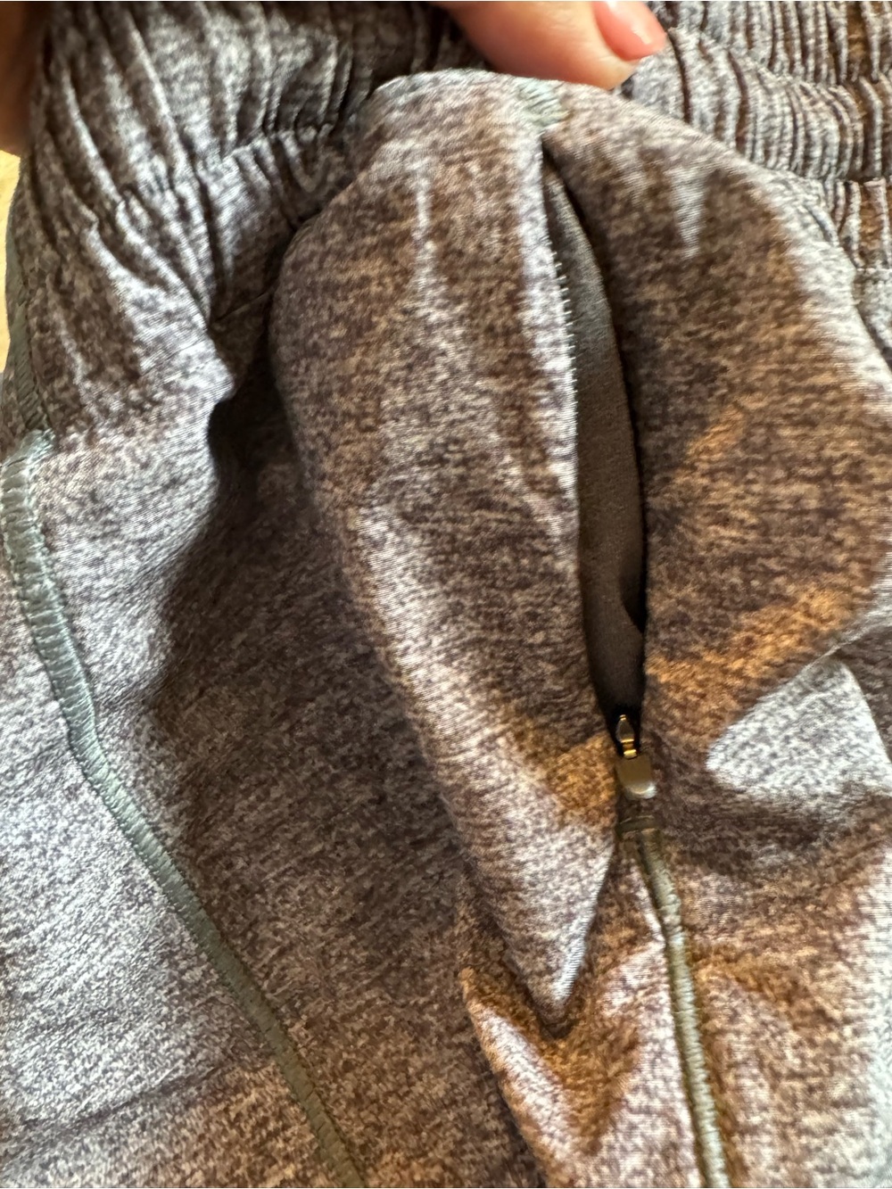 Lululemon Hotty Hot Shorts in Heather Lux Multi Heathered Black Size 4 - Picture 11 of 12